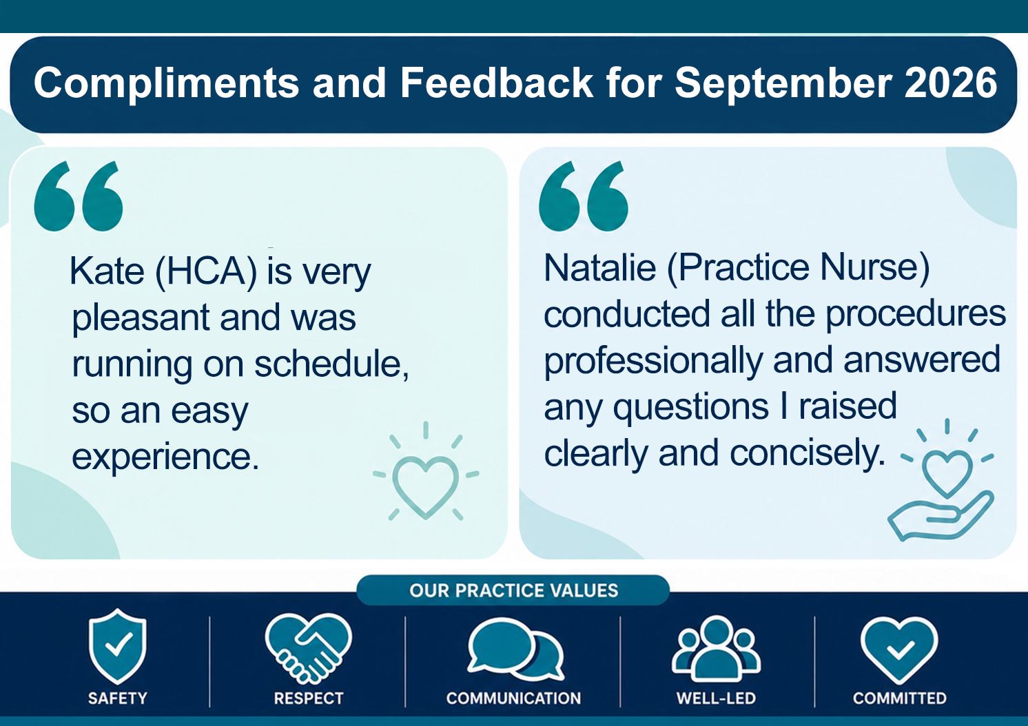 feedback september