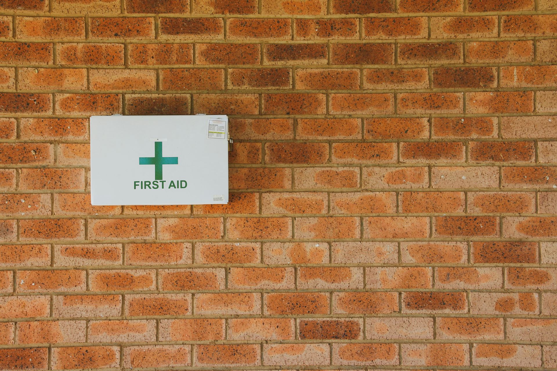 first aid box