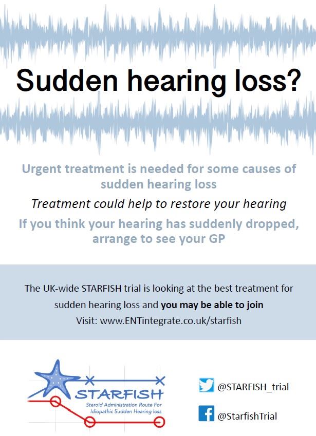 starfish study hearing loss 